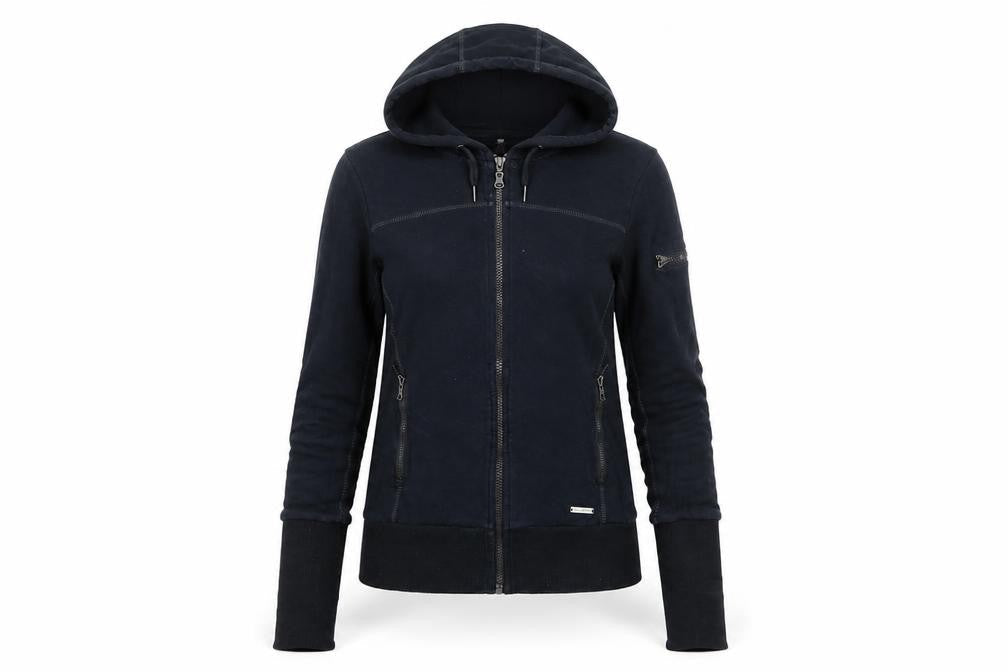 Sweaty Betty Womens Black XS Full Zip Hooded Sweatshirt