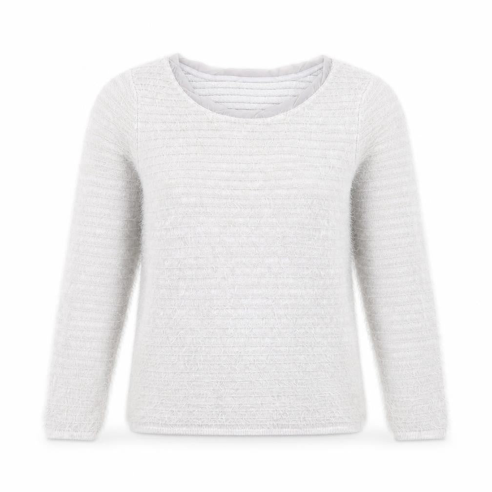 Coast Women’s Grey Scoop Neck 3/4 Sleeve Pullover Jumper Size S