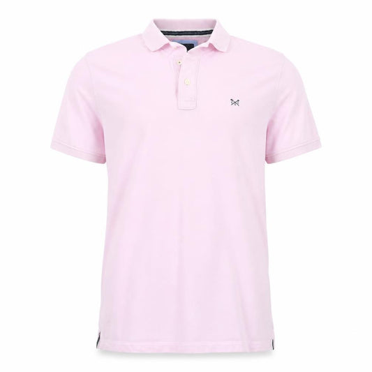 Crew Clothing Company Men's Pink L Cotton Polo Shirt