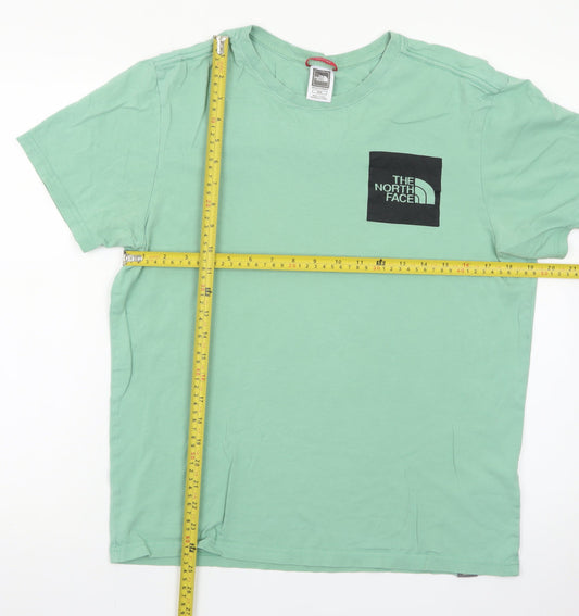 The North Face Men's Green Medium Outdoor Cotton T-Shirt