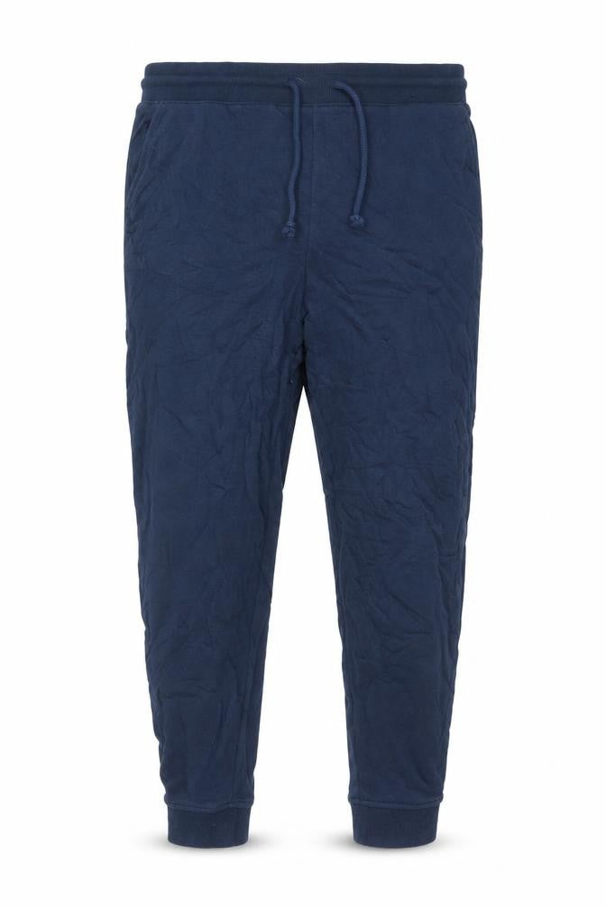Marks & Spencer Men's Navy Joggers Size L Cotton Blend Casual