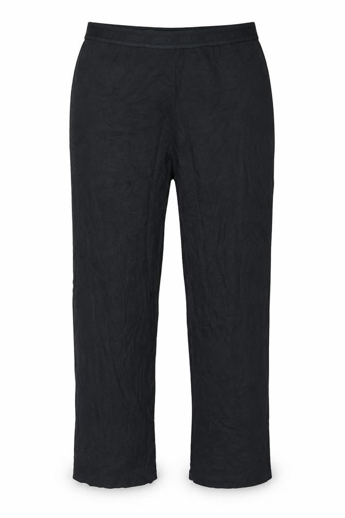 Marks & Spencer Body Men's Black Jersey Cotton Modal Sweatpants Size 18