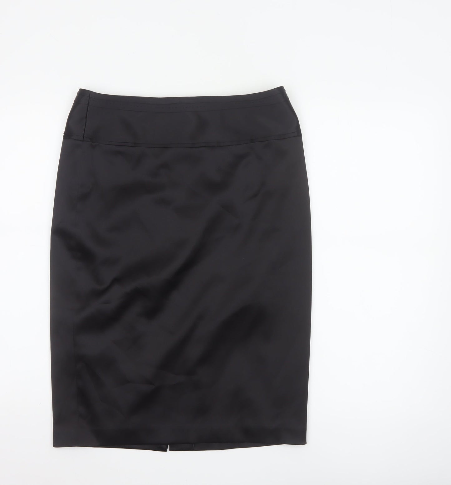Next Women's Black Knee Length Pencil Skirt Size 12