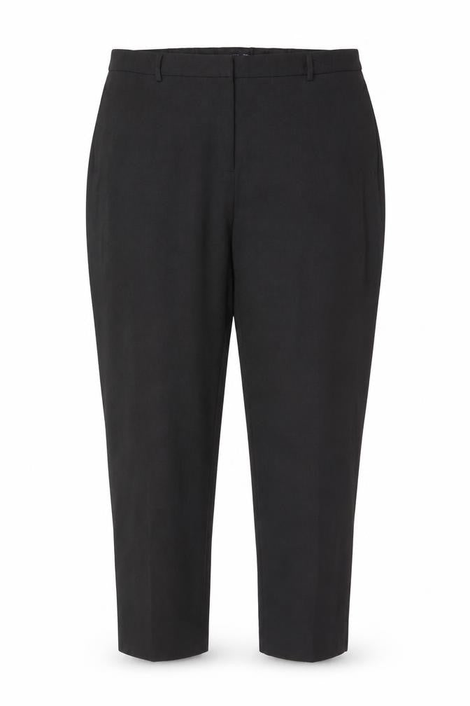 Marks & Spencer Womens Black Size 18 Regular Straight Trousers