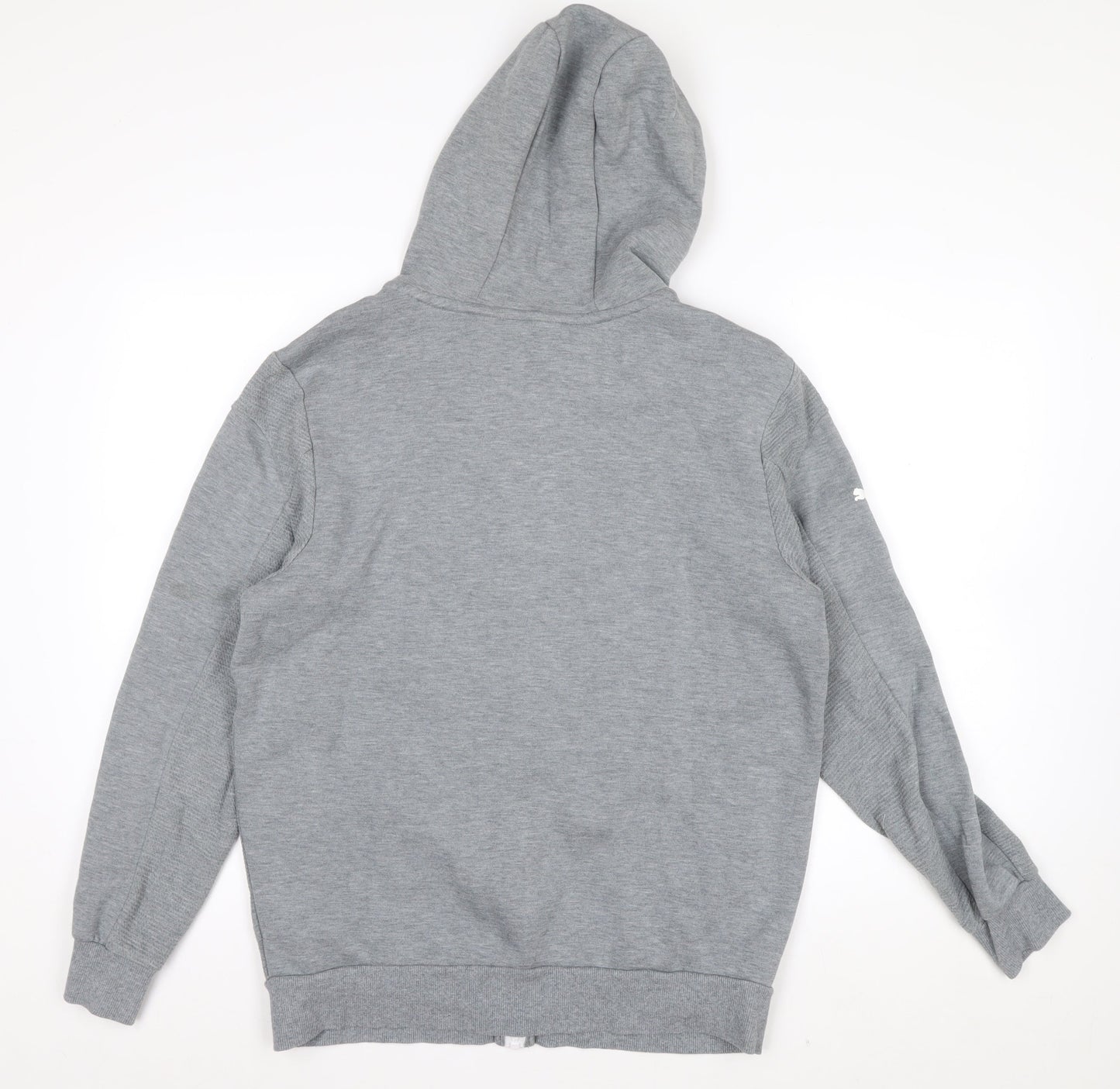 Puma BMW Motorsport Grey Full Zip Hoodie Men’s M Regular Fit