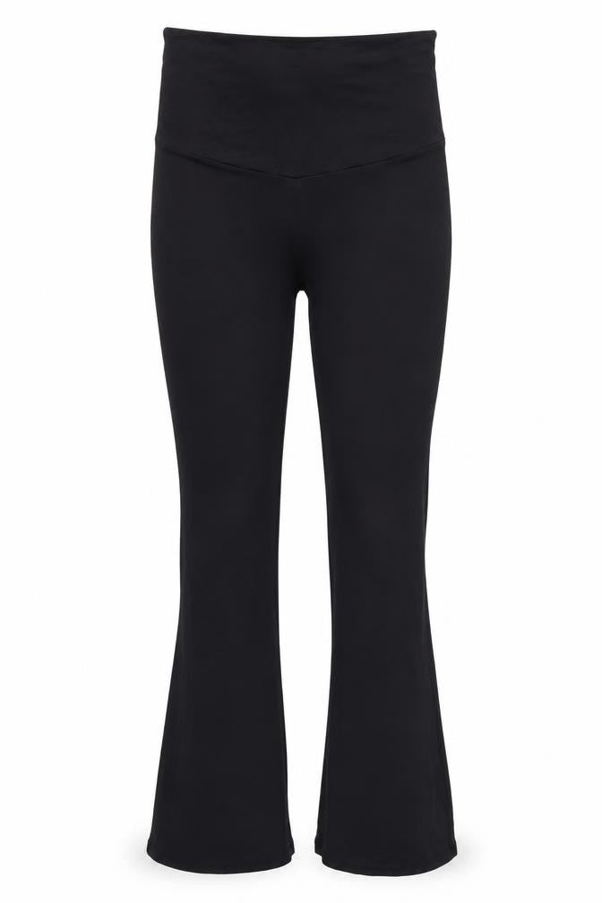 H&M Mama Women's Black Maternity High Rise Stretch Leggings M