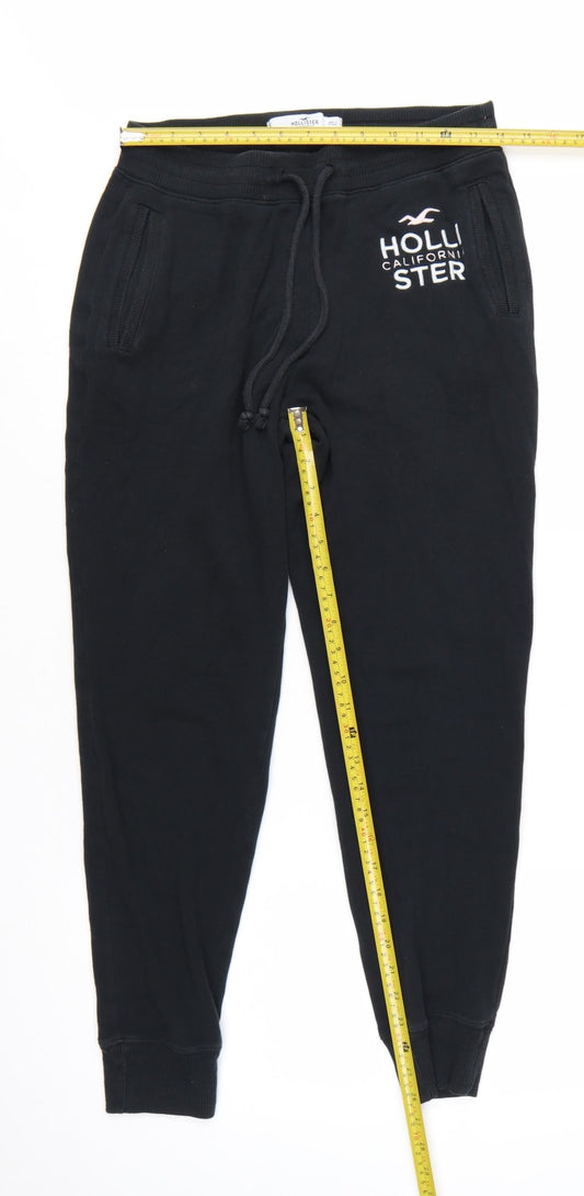 Hollister Women's Black High-Rise Jogger Sweatpants Size S