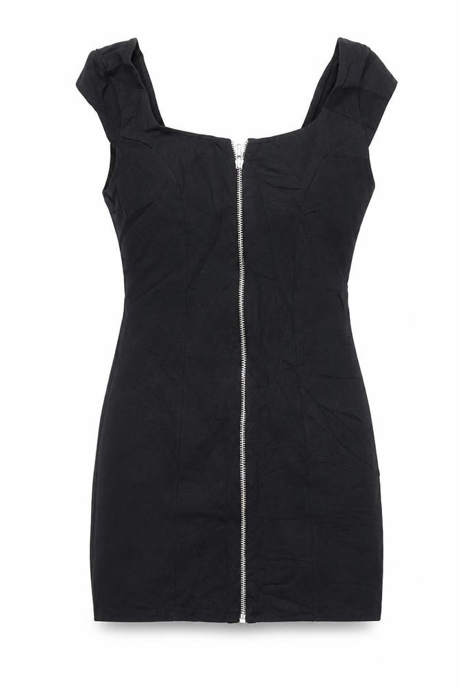 H&M Divided Women's Black Size 8 Bodycon Mini Dress