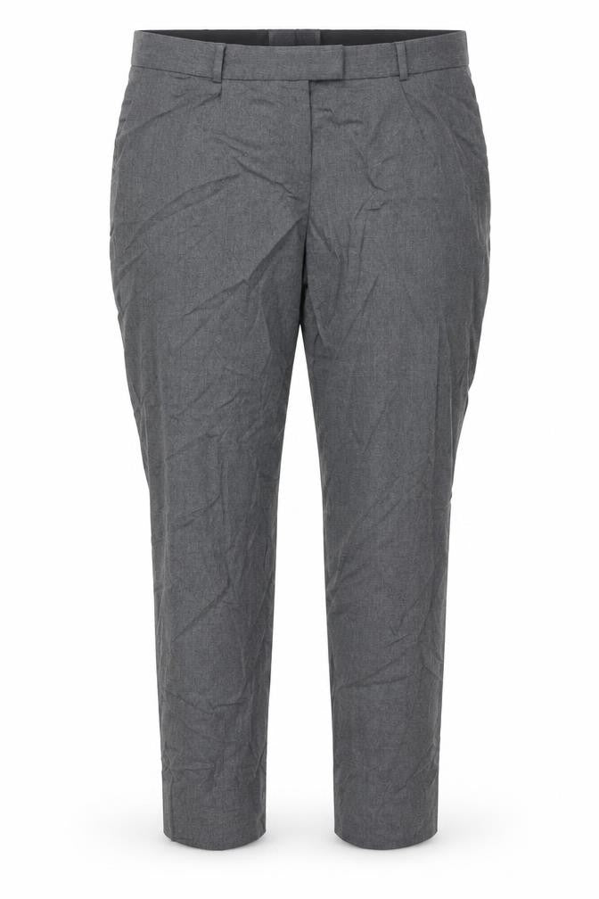 H&M Viktor & Rolf Women's Grey Wool Trousers Size 16 Pleated Workwear
