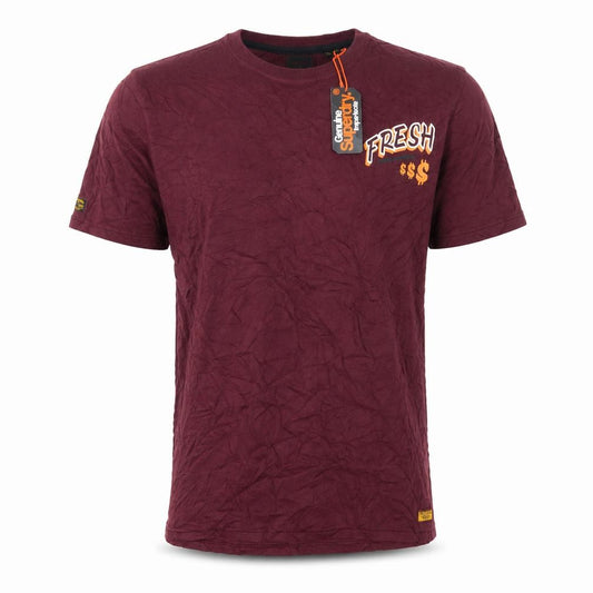 Superdry Men's Red 2XL Graphic Fresh Slogan T-Shirt