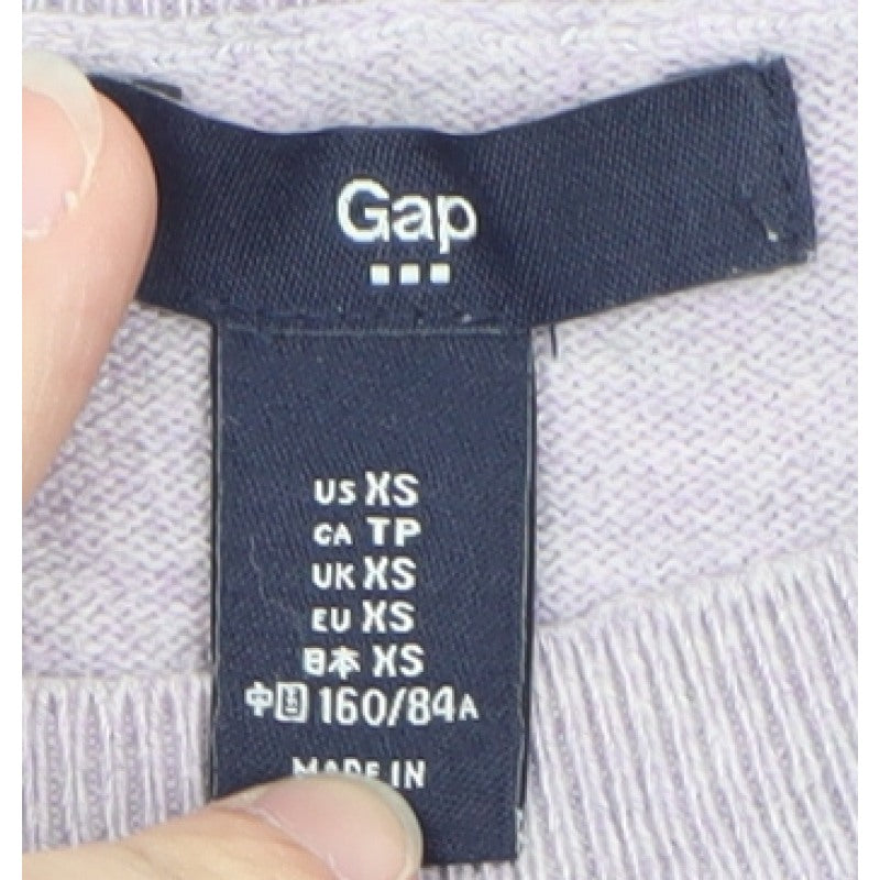 Additional view of Gap men’s grey xs crew neck jumper classic knit