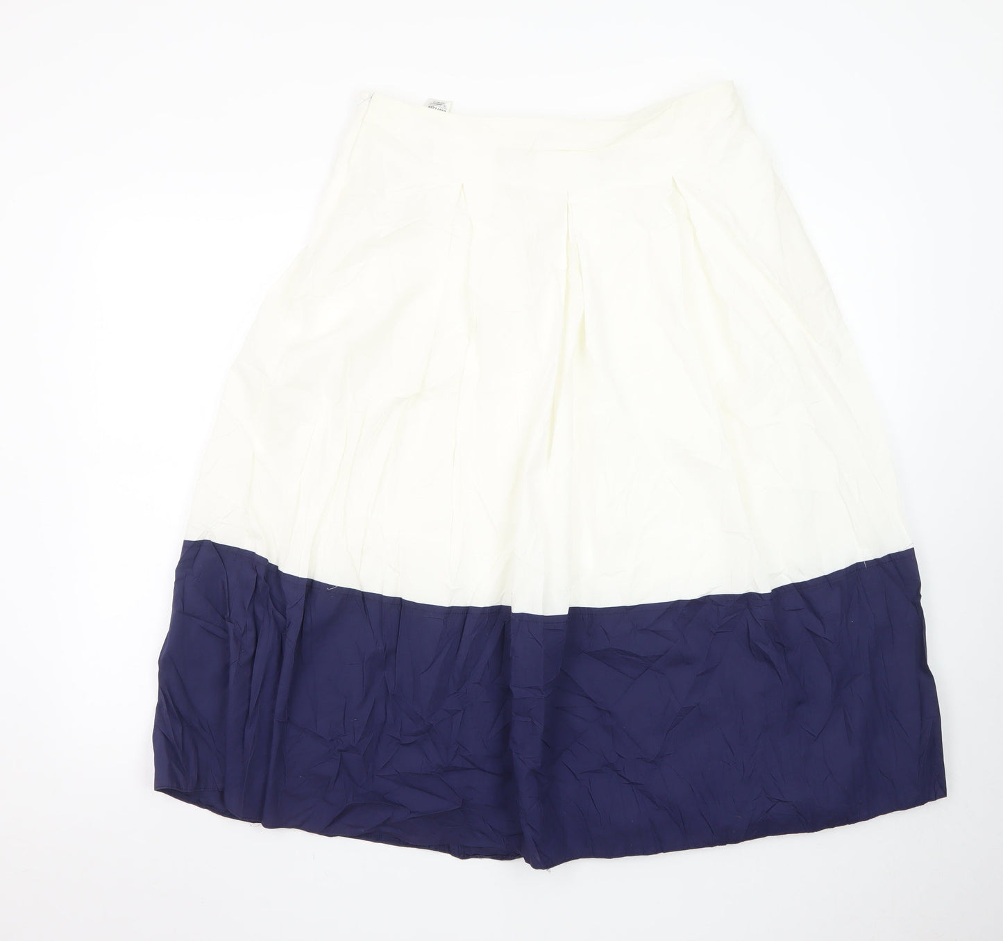 Marks and Spencer Women Multicoloured Size 12 A-Line Midi Skirt