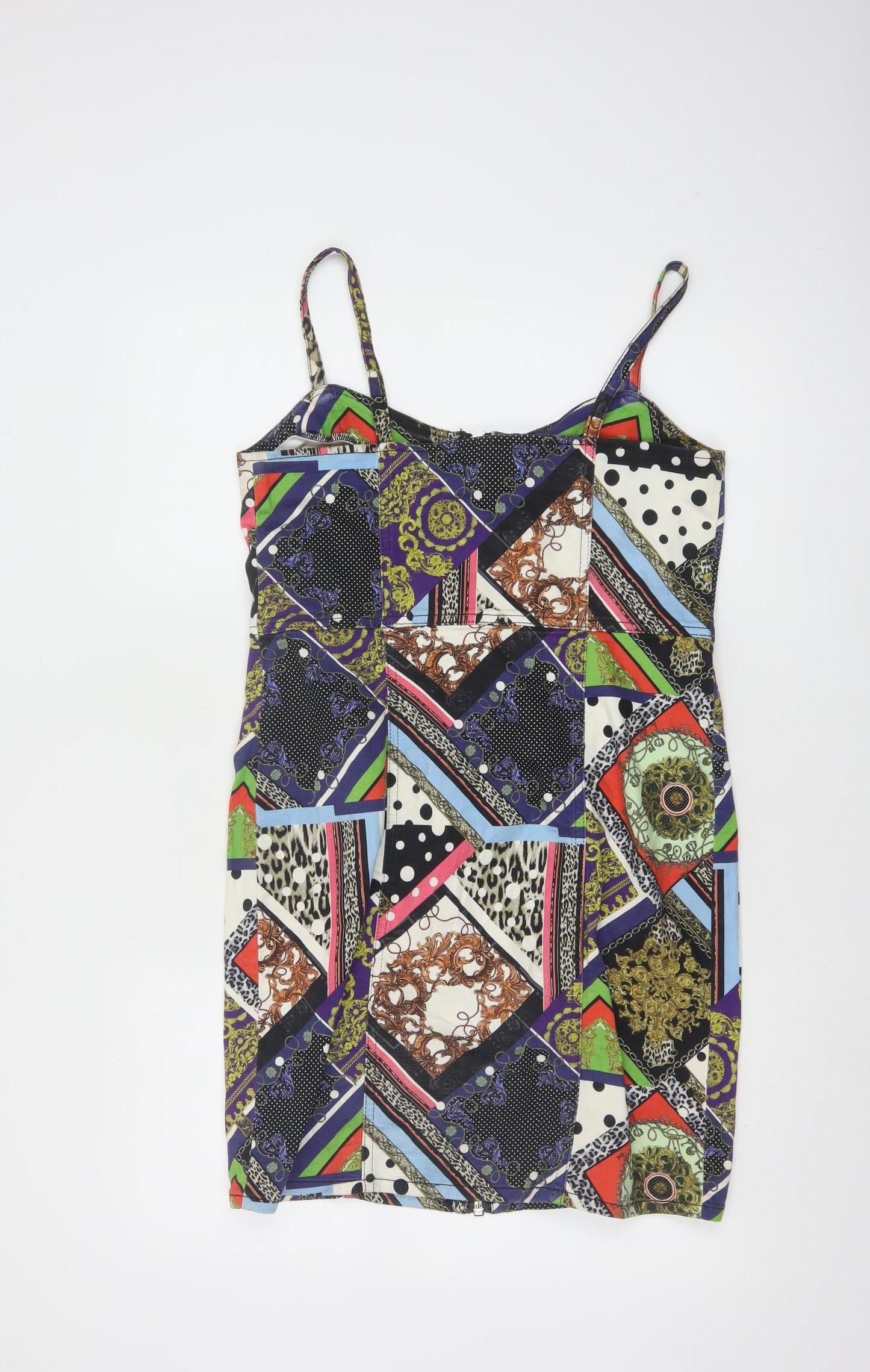 River Island Womens Multicoloured Size 14 Bodycon Dress