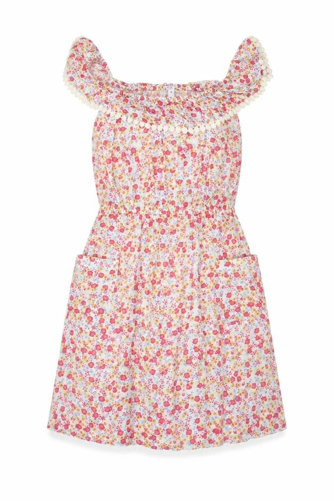 By Henry Holland Women's Multicoloured Floral A-Line Dress Size 10