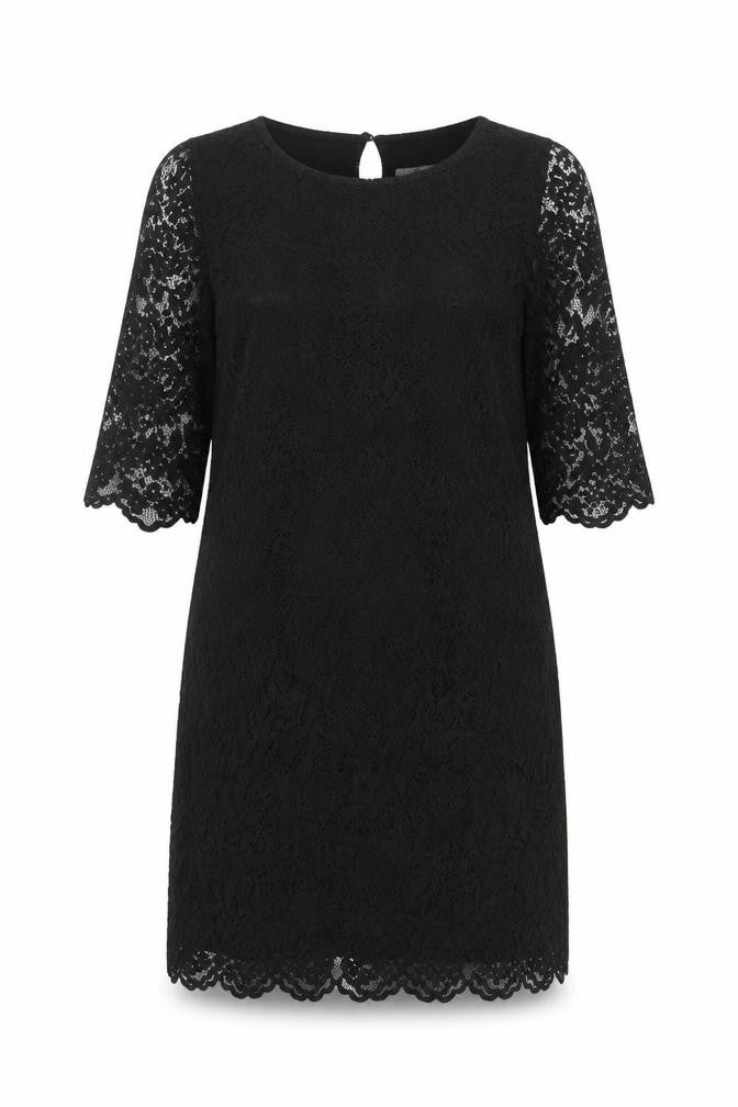 Marks and Spencer Women’s Black Lace Shift Dress Size 10