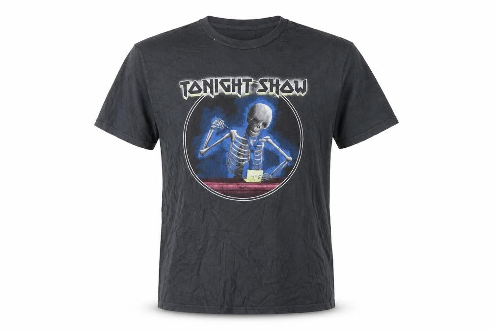 The Tonight Show Jimmy Fallon Men's Black Small 2019 Tour T-Shirt