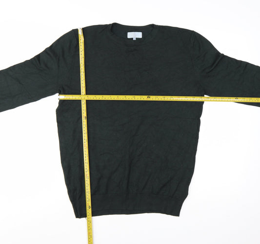 Debenhams Men's Black Medium Crew Neck Pullover Jumper