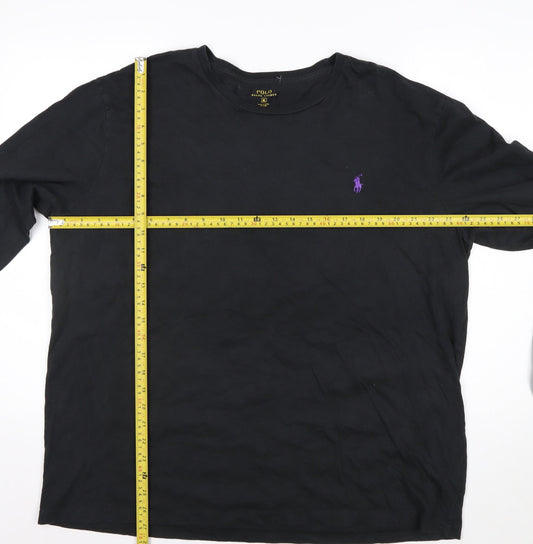Ralph Lauren Men’s Black Long Sleeve Cotton Shirt XL