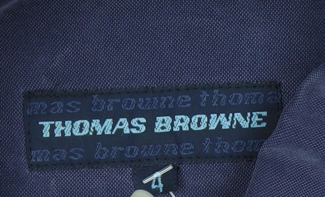 Thomas Browne Men's Blue Long Sleeve Button-Up Shirt Size L