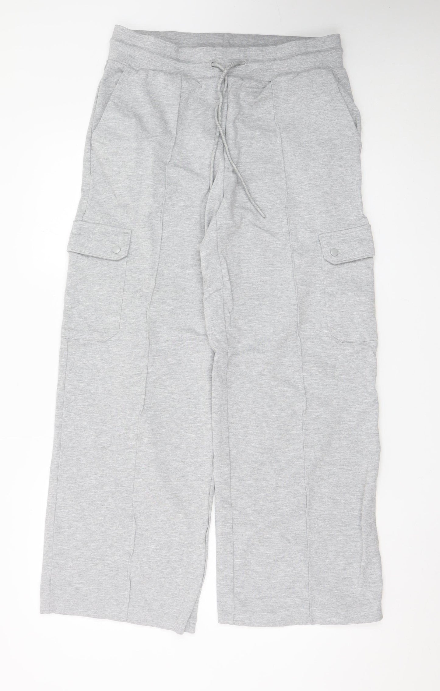 Marks and Spencer Women’s Grey Cargo Trousers Size 14 Regular