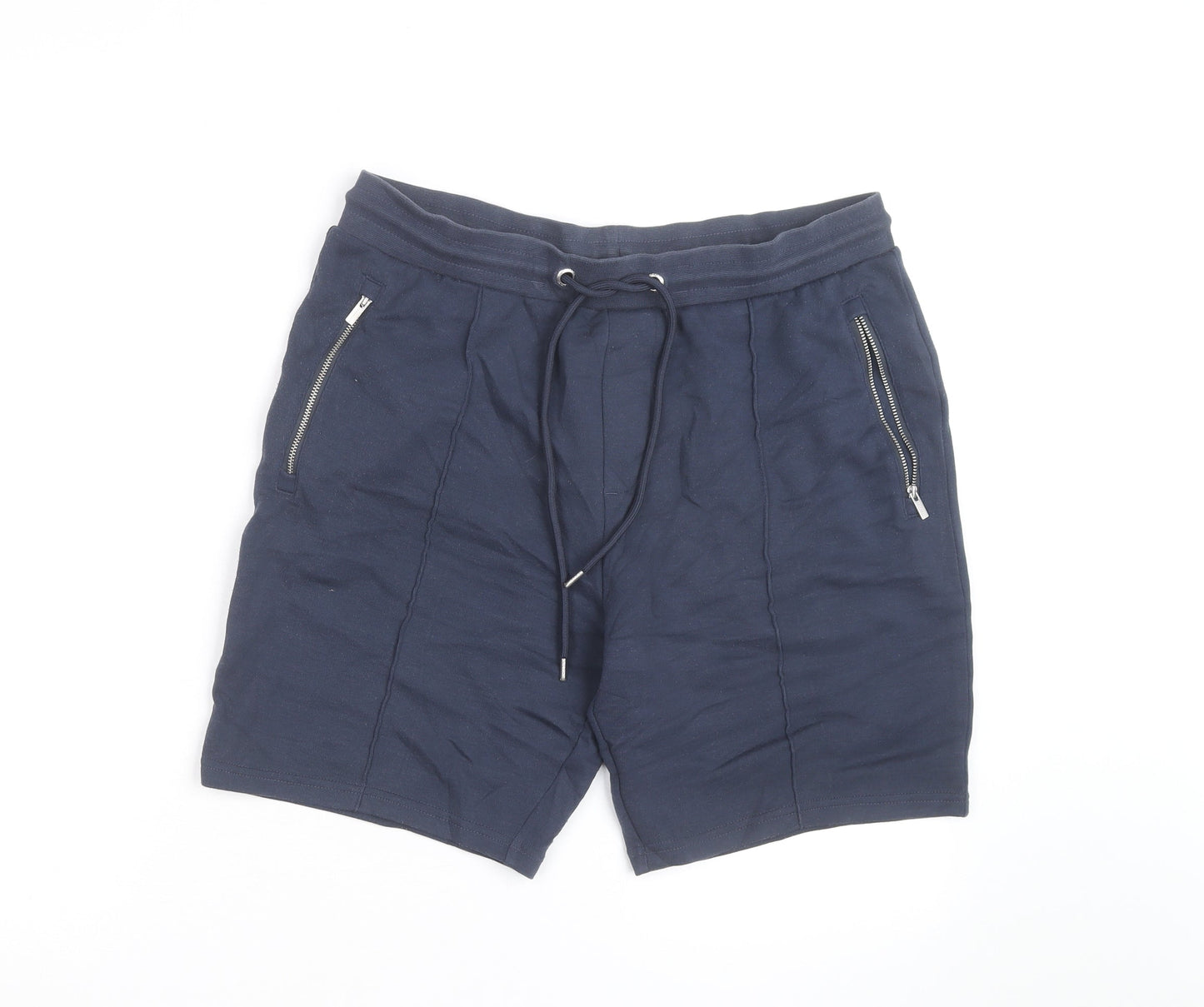 Marks and Spencer Autograph Men’s Blue Sweat Shorts Medium
