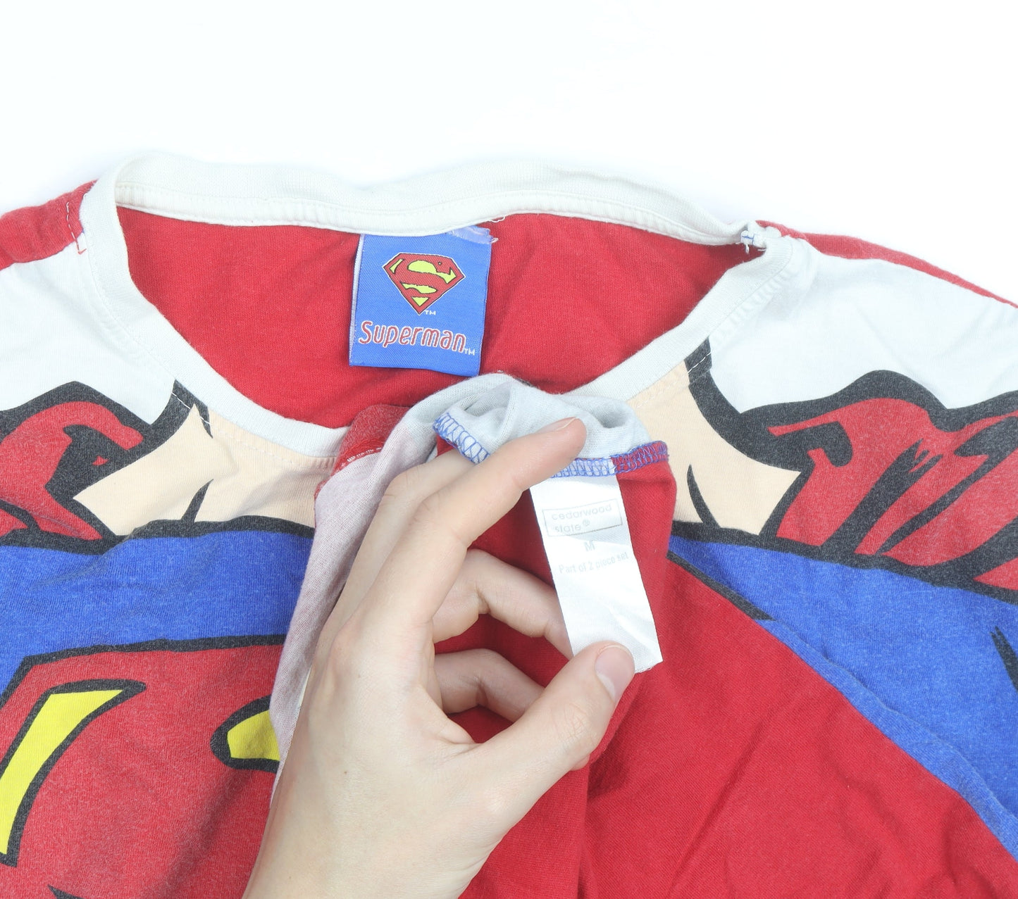 Cedarwood State Men's Multicoloured Superman Graphic T-Shirt M