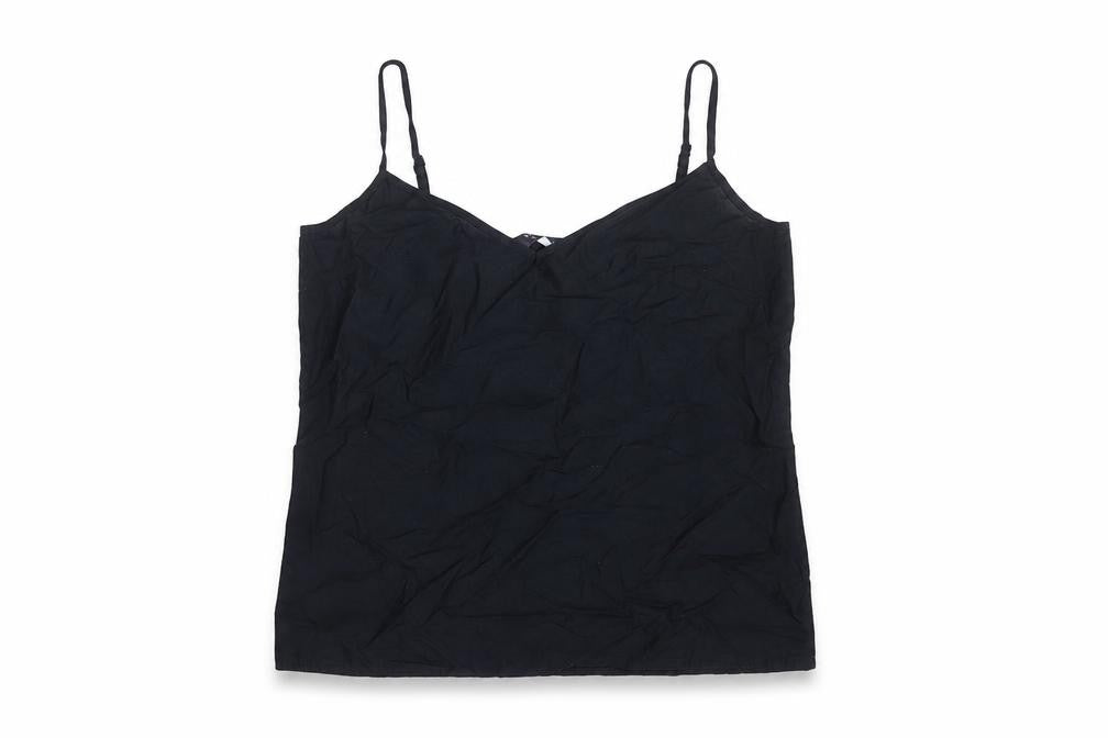 Marks & Spencer Women’s Black Cotton Camisole Vest Top Size 8
