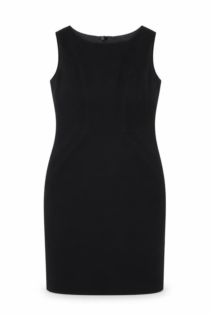 Marks and Spencer Women’s Black Sheath Dress Size 14 Sleeveless Workwear