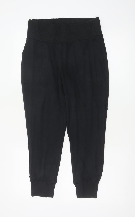 Nike Womens Black Dri-FIT Jogger Trousers M Regular Fit