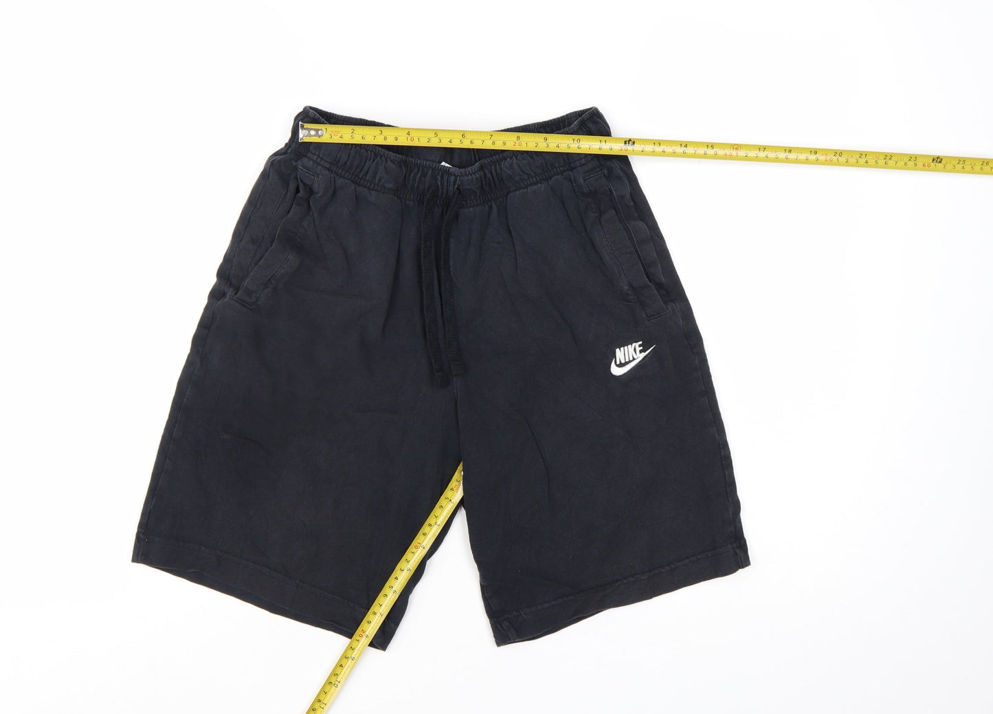 Nike Men's Black Athletic Shorts Size S Elastic Waist Sportswear