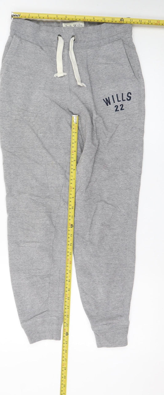 Jack Wills Women's Grey Jogger Sweatpants Size 8