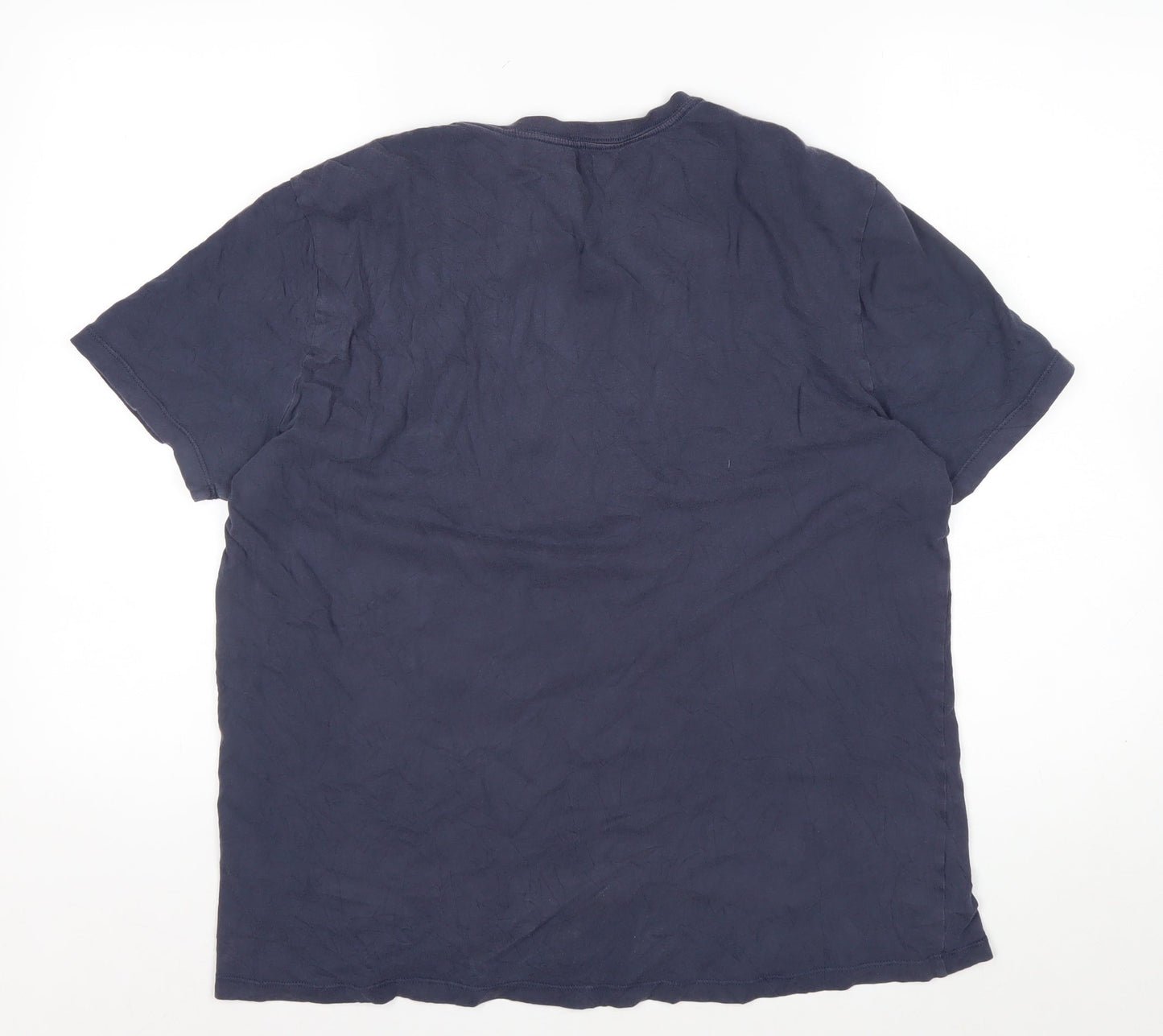 GAP DC Superman Navy Blue Men's Large Graphic Cotton T-Shirt