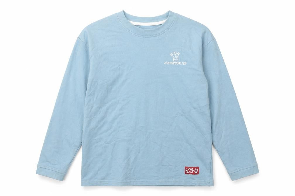 Next Boys Blue Long Sleeve Cotton Crew Neck T-Shirt 10 Years
