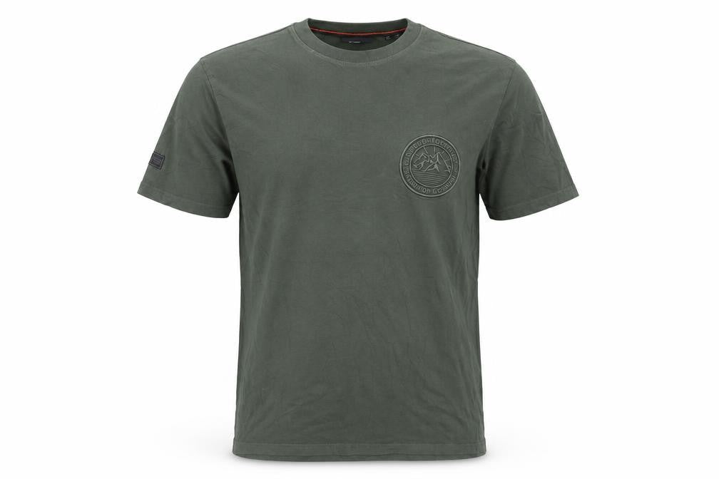 Superdry Men’s Green Army Themed Crew Neck Cotton T-Shirt Size S