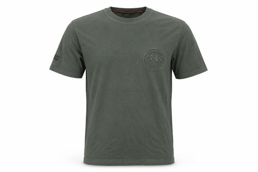 Superdry Men’s Green Army Themed Crew Neck Cotton T-Shirt Size S