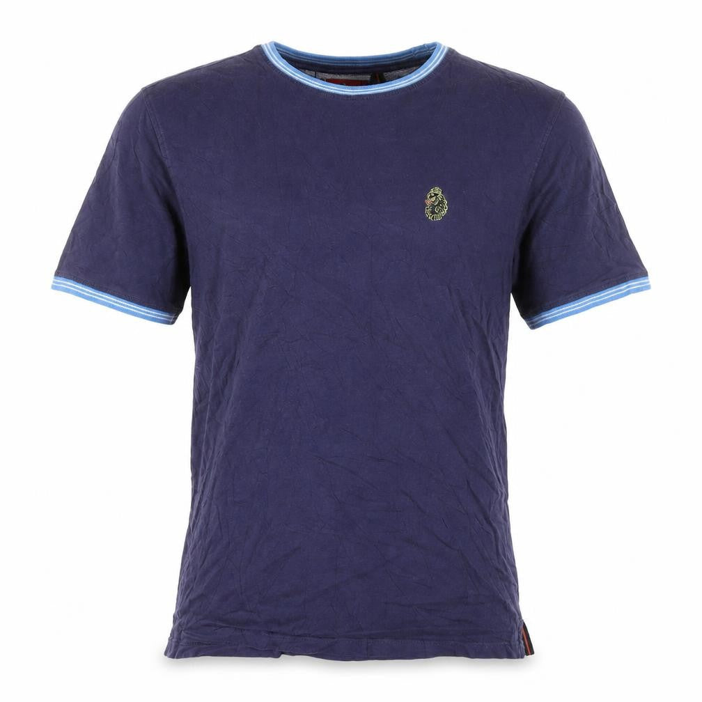 Luke 1977 Men's Blue Crew Neck Cotton T-Shirt Size M