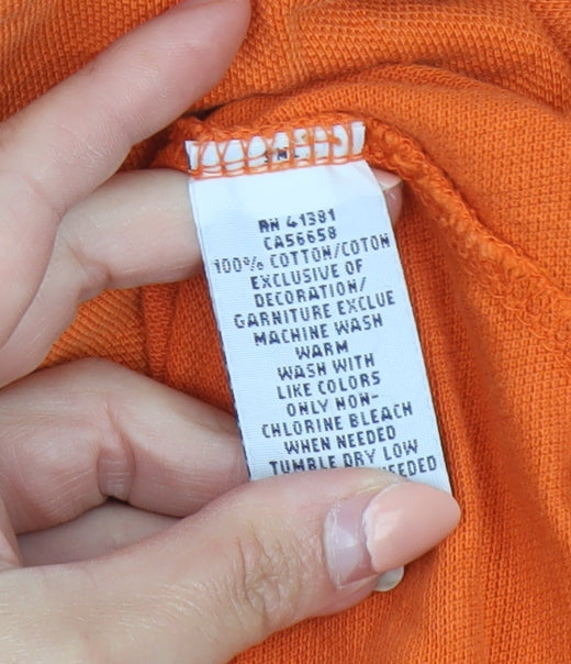 Ralph Lauren Men’s Orange 2XL Custom Fit Polo Shirt