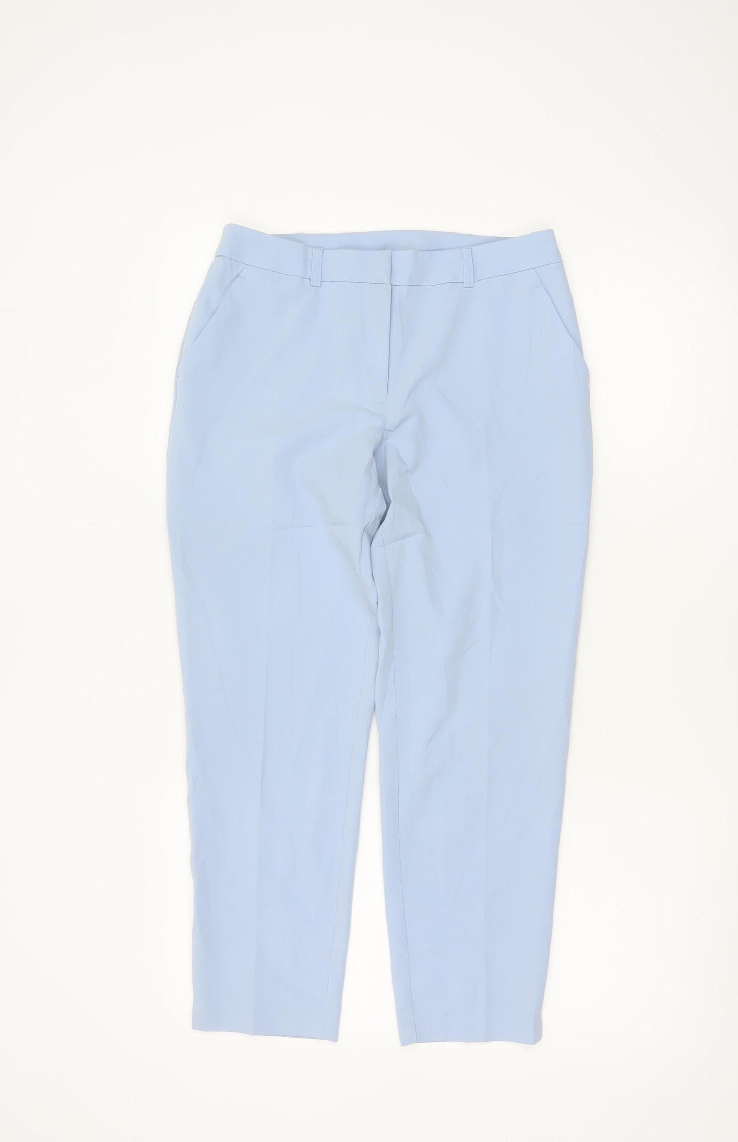 Dorothy Perkins Women’s Blue Petite Cropped Slim Trousers Size 6
