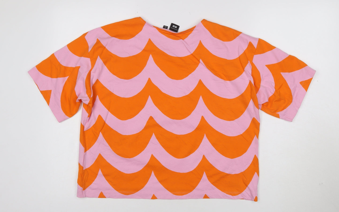 Uniqlo x Marimekko Women's Multicoloured S Relaxed Cotton T-Shirt