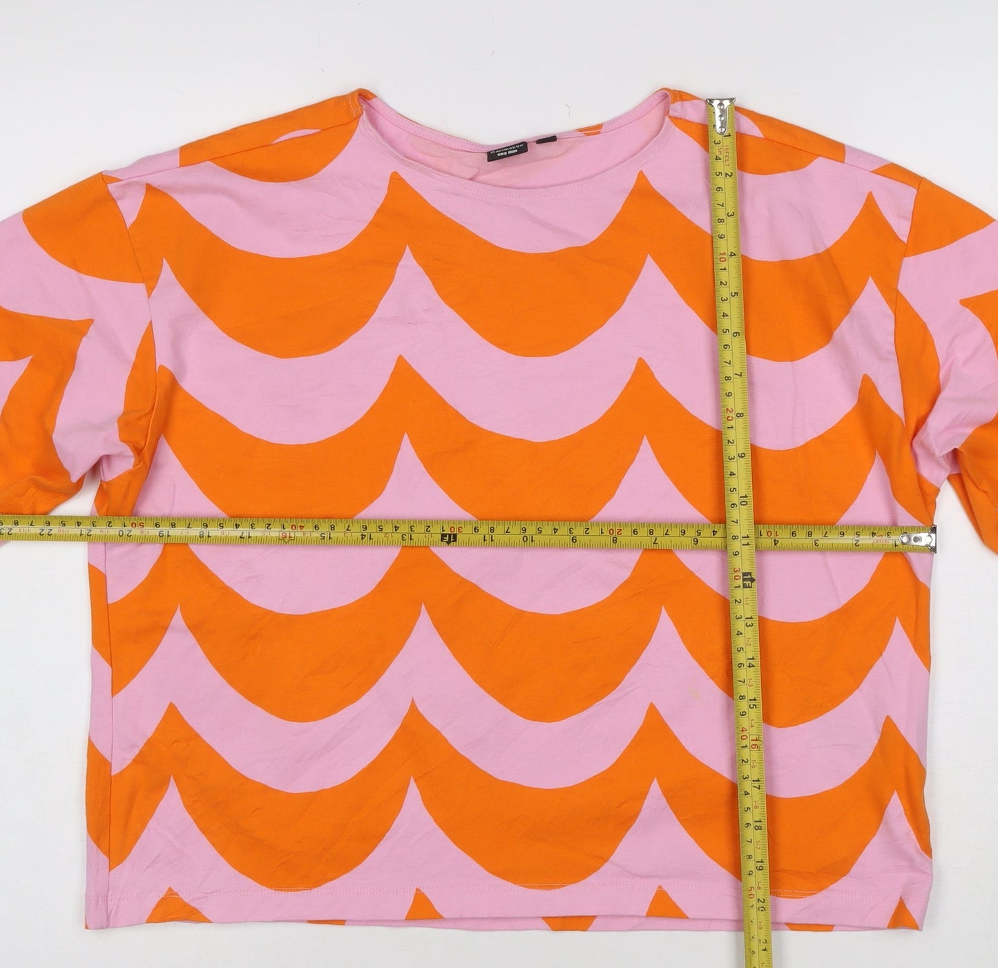 Uniqlo x Marimekko Women's Multicoloured S Relaxed Cotton T-Shirt