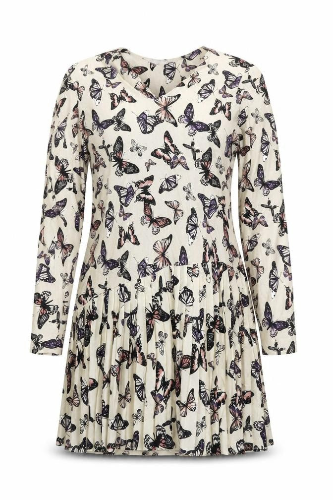 Marks & Spencer Women’s Multicoloured Size 16 Butterfly Fit & Flare Dress