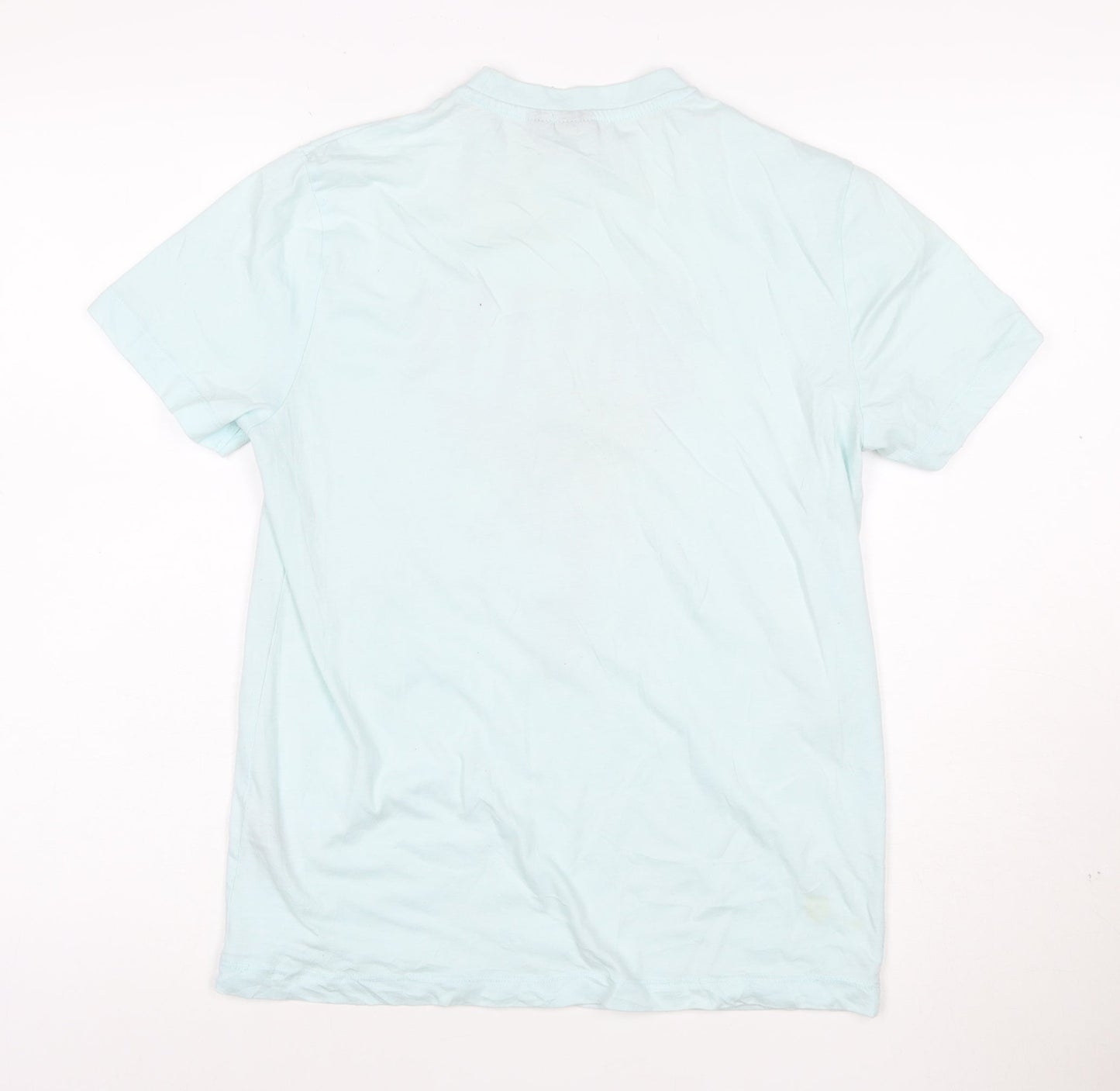 Nirvana Women's Blue XS Crew Neck Short Sleeve Cotton T-Shirt