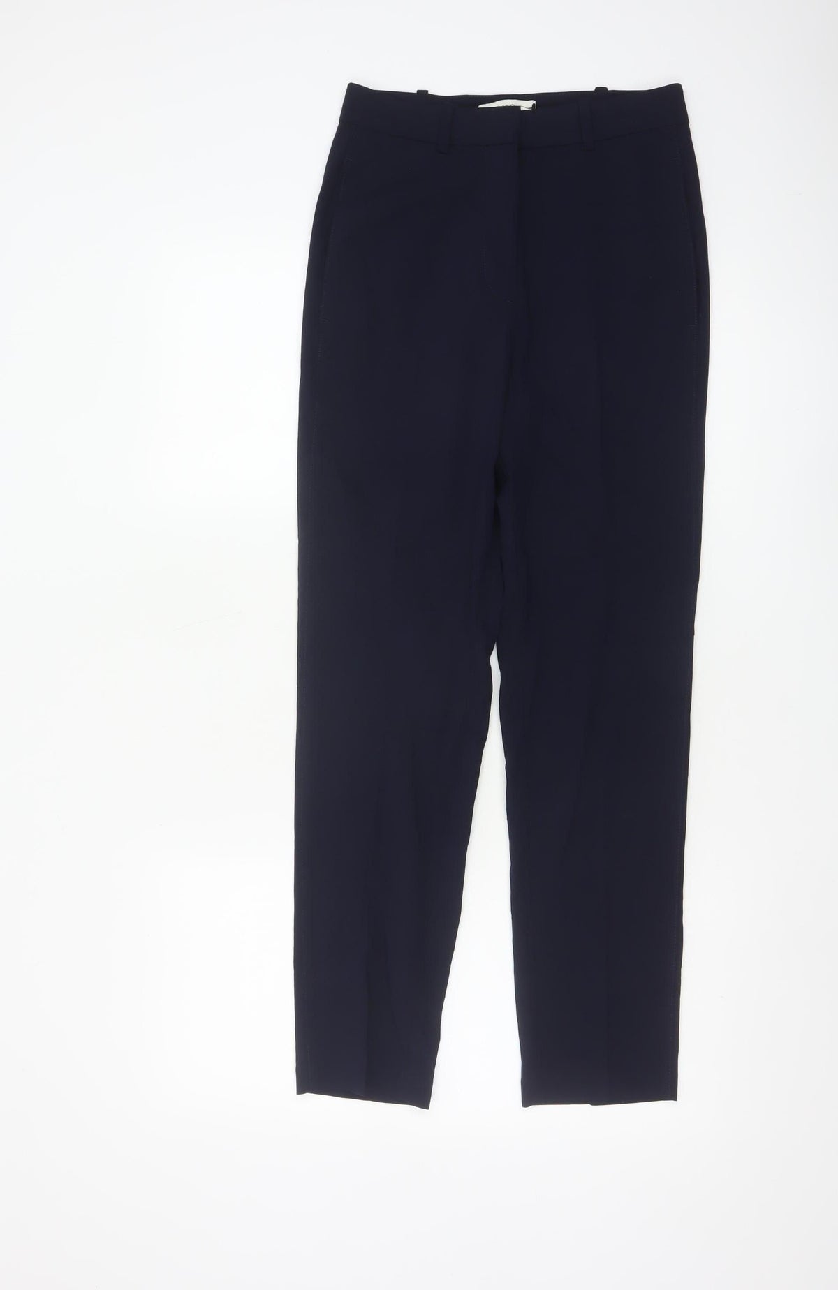 Marks and Spencer Women’s Blue Slim Straight Trousers Size 6