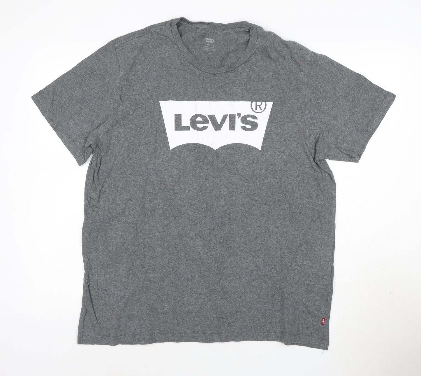 Levi's Men's Grey Short Sleeve Crew Neck T-Shirt Size L