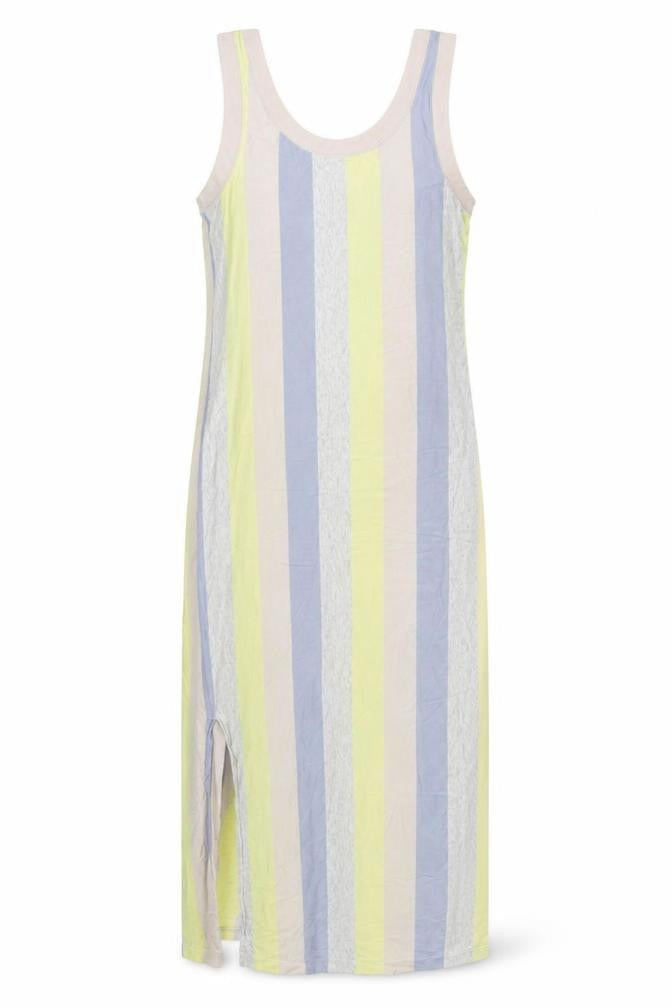 COS Women Multicoloured Striped Cotton Tank Midi Dress Size S