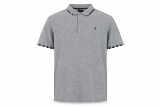 Burton Menswear London Grey Regular Fit Polo Shirt Size L