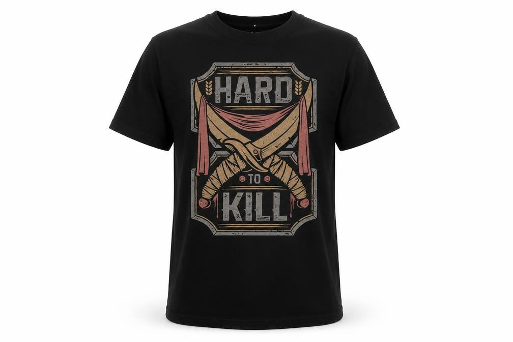 Dark Effects Mens Black Medium Graphic Rock T-Shirt