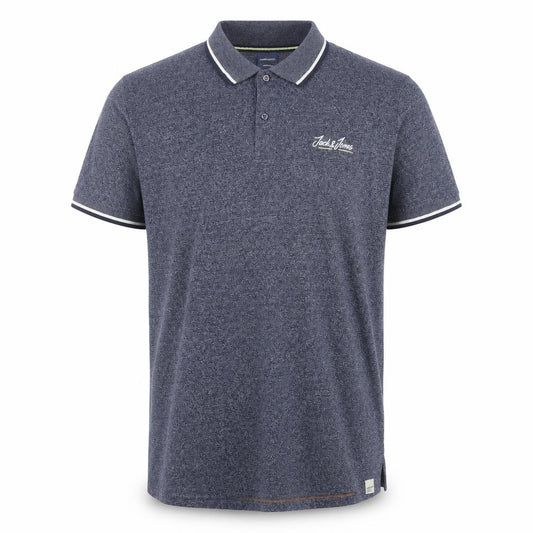 Jack & Jones Originals Men's Blue Short Sleeve Polo XXL Classic Fit