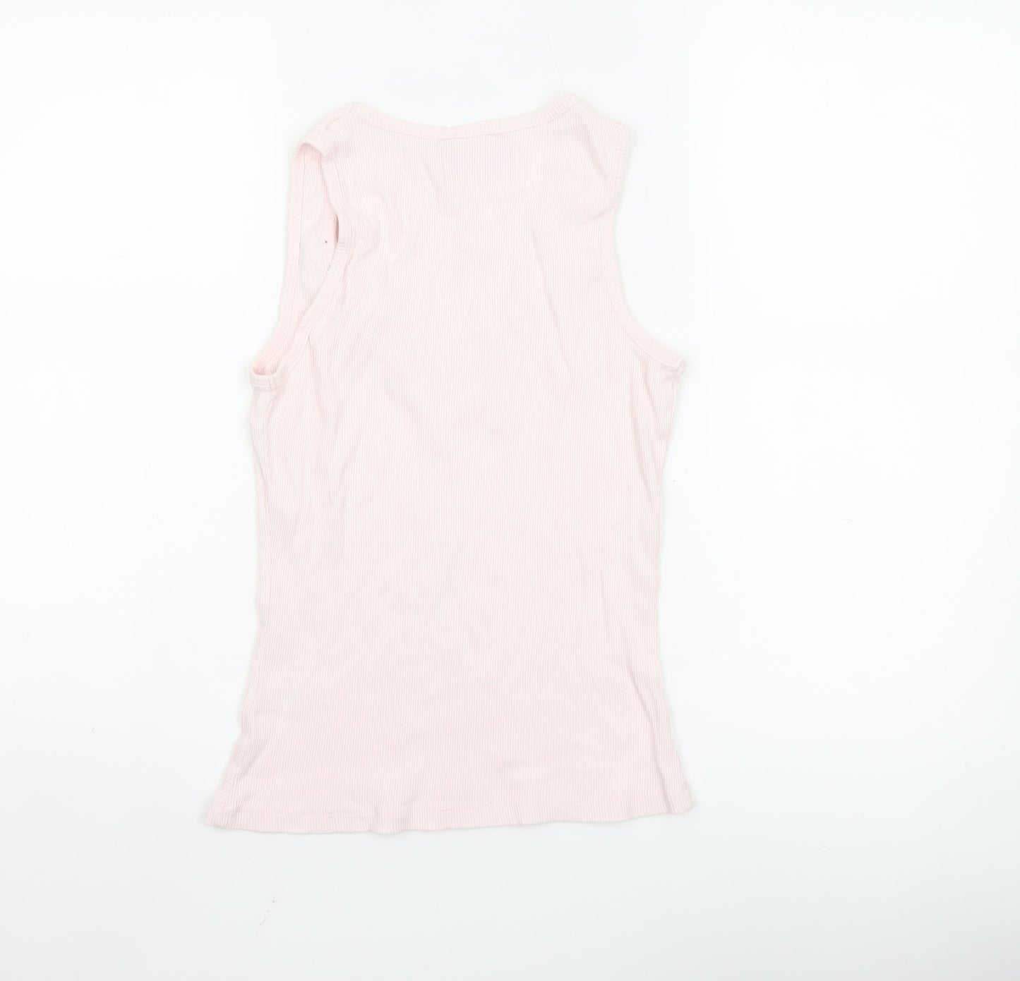 Joe Browns Women’s Pink Lace Trim Cotton Camisole Tank Top Size 14