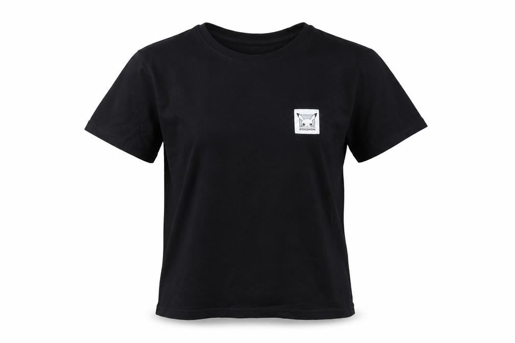 Pokemon Women's Black Cotton Crew Neck T-Shirt Size M